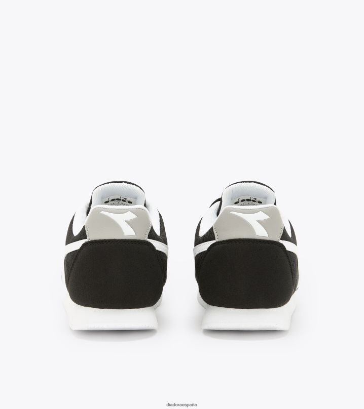 carrera simple gs 8T8H4Z830 negro niños Diadora zapatos