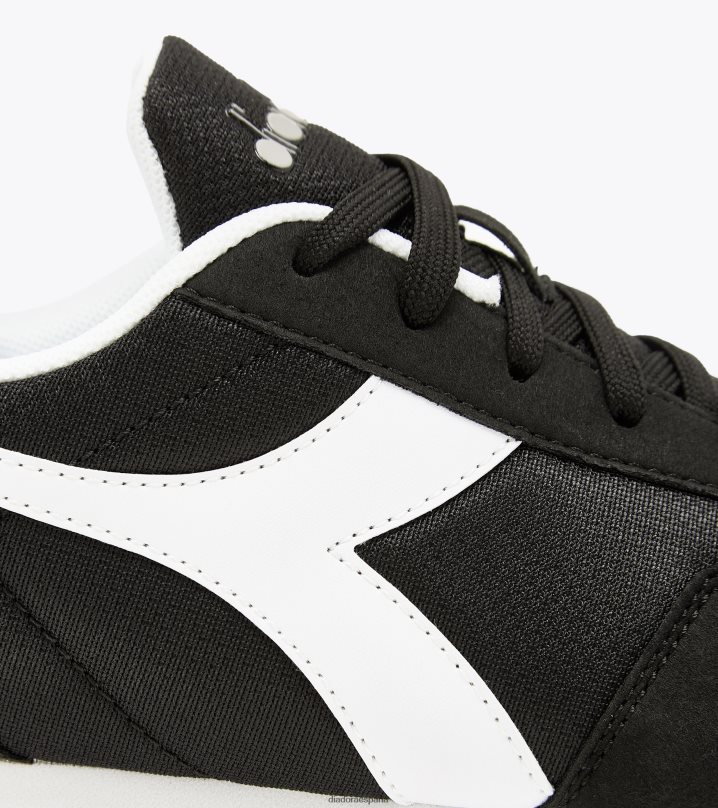 carrera simple gs 8T8H4Z830 negro niños Diadora zapatos