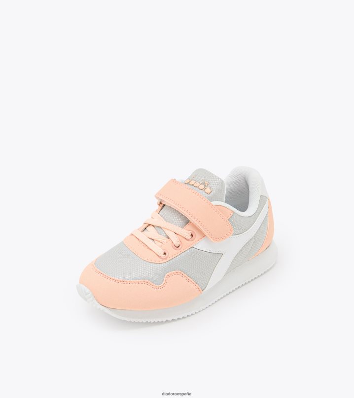 carrera simple pd 8T8H4Z858 melodía rosa niños Diadora zapatos
