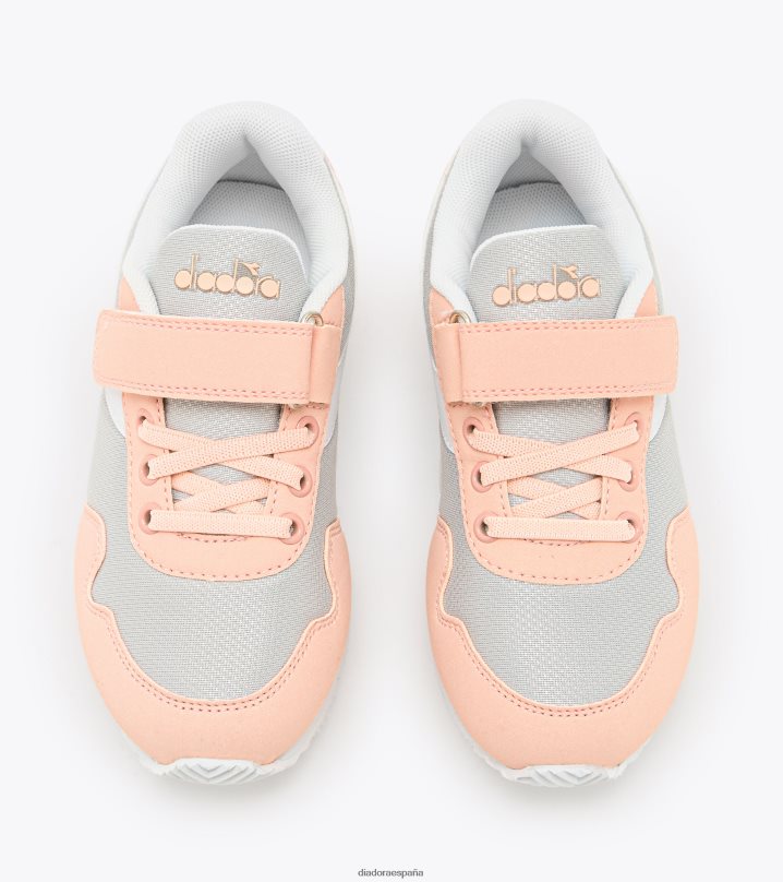 carrera simple pd 8T8H4Z858 melodía rosa niños Diadora zapatos