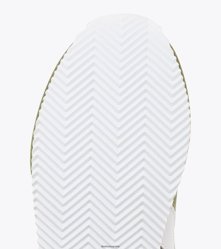 carrera simple pd 8T8H4Z860 hongo verde niños Diadora zapatos