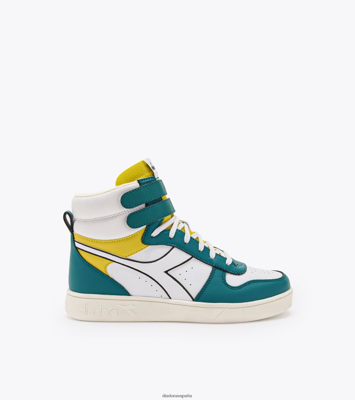 cesta mágica mid gs 8T8H4Z769 lago profundo/maracuyá niños Diadora zapatos