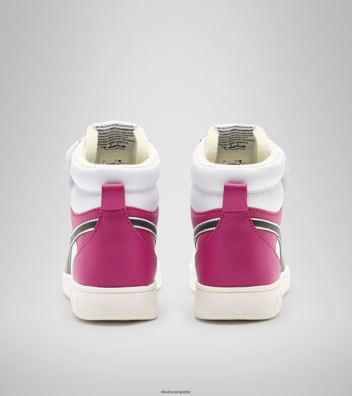 cesta mágica mid gs 8T8H4Z770 blanco/rubor crema/negro niños Diadora zapatos