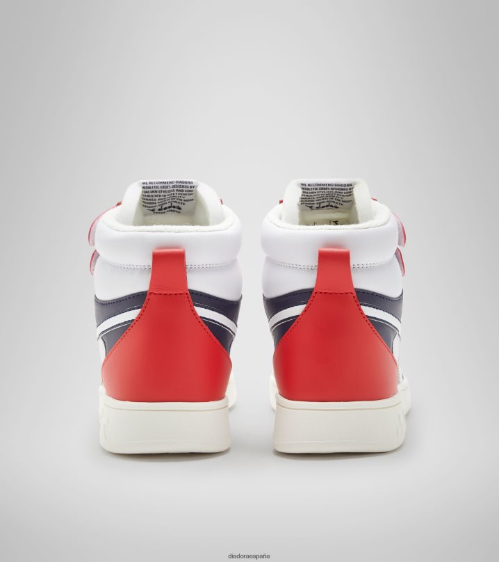 cesta mágica mid gs 8T8H4Z771 blanco/peacoat/rojo aurora niños Diadora zapatos