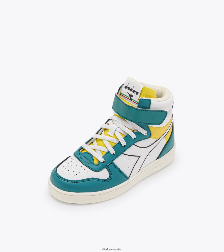 cesta mágica mid ps 8T8H4Z776 lago profundo/maracuyá niños Diadora zapatos
