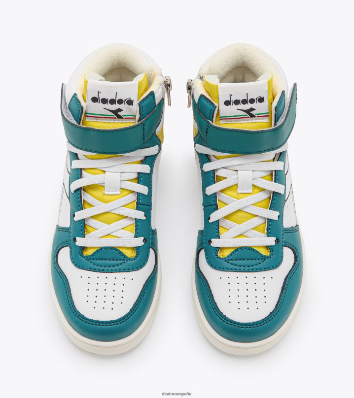 cesta mágica mid ps 8T8H4Z776 lago profundo/maracuyá niños Diadora zapatos