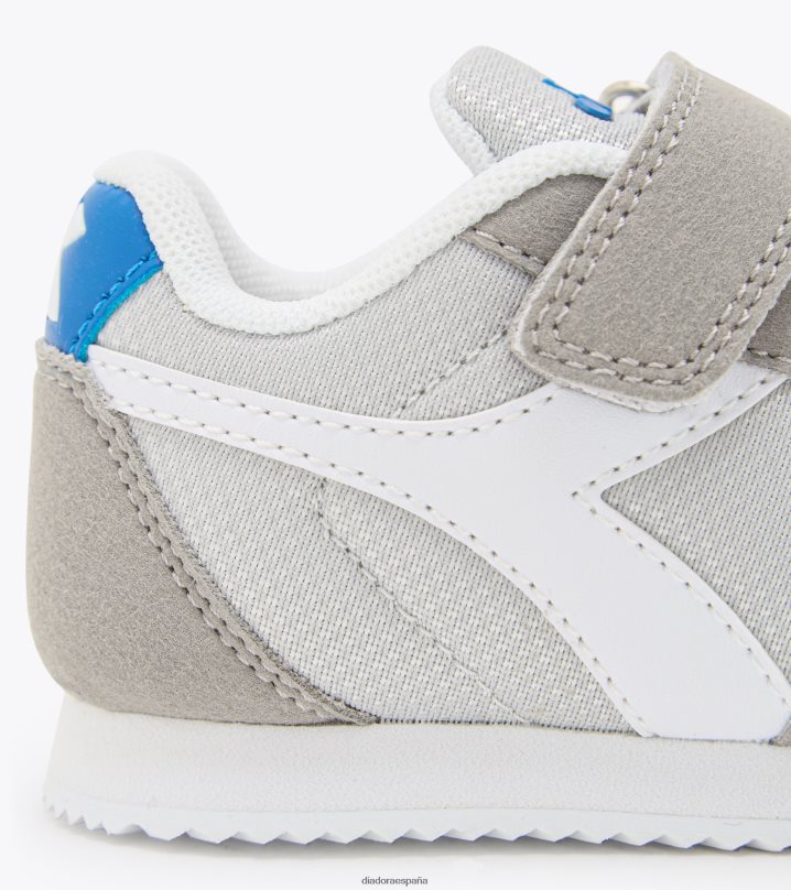 ejecución simple td 8T8H4Z901 paloma gris niños Diadora zapatos