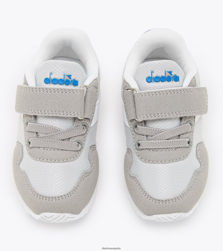 ejecución simple td 8T8H4Z901 paloma gris niños Diadora zapatos
