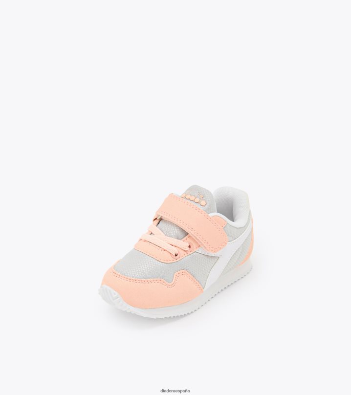 ejecución simple td 8T8H4Z902 melodía rosa niños Diadora zapatos