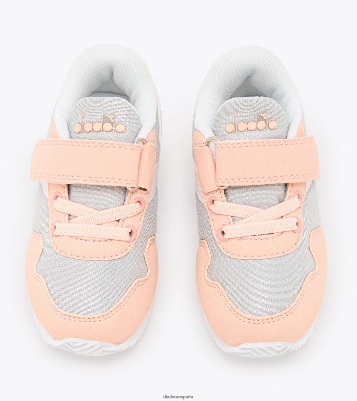ejecución simple td 8T8H4Z902 melodía rosa niños Diadora zapatos