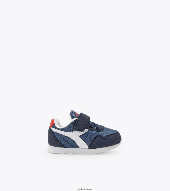 ejecución simple td 8T8H4Z903 alférez azul niños Diadora zapatos