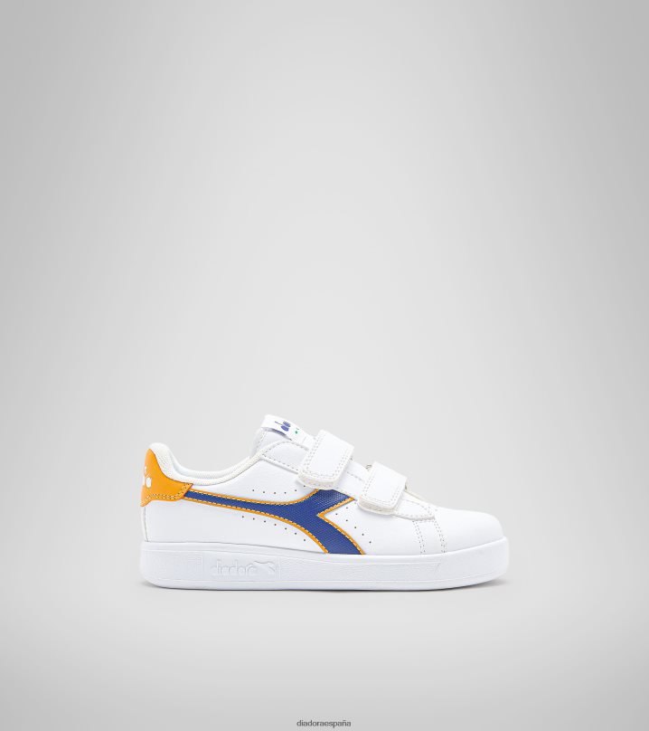 juego p p p 8T8H4Z882 cuarzo blanco/azul niños Diadora zapatos