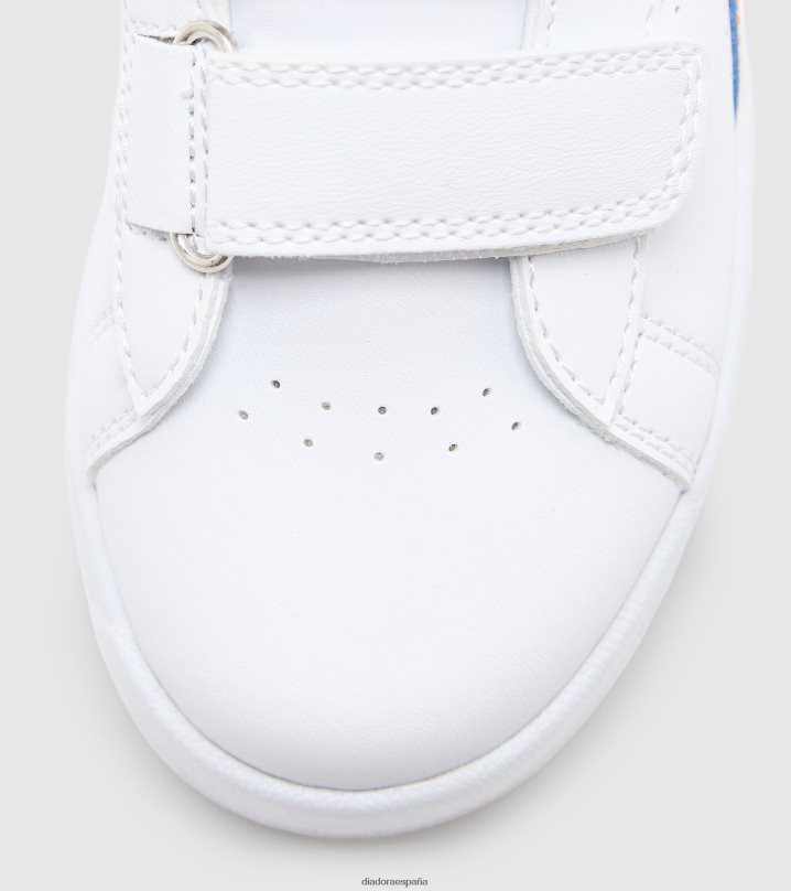juego p p p 8T8H4Z882 cuarzo blanco/azul niños Diadora zapatos