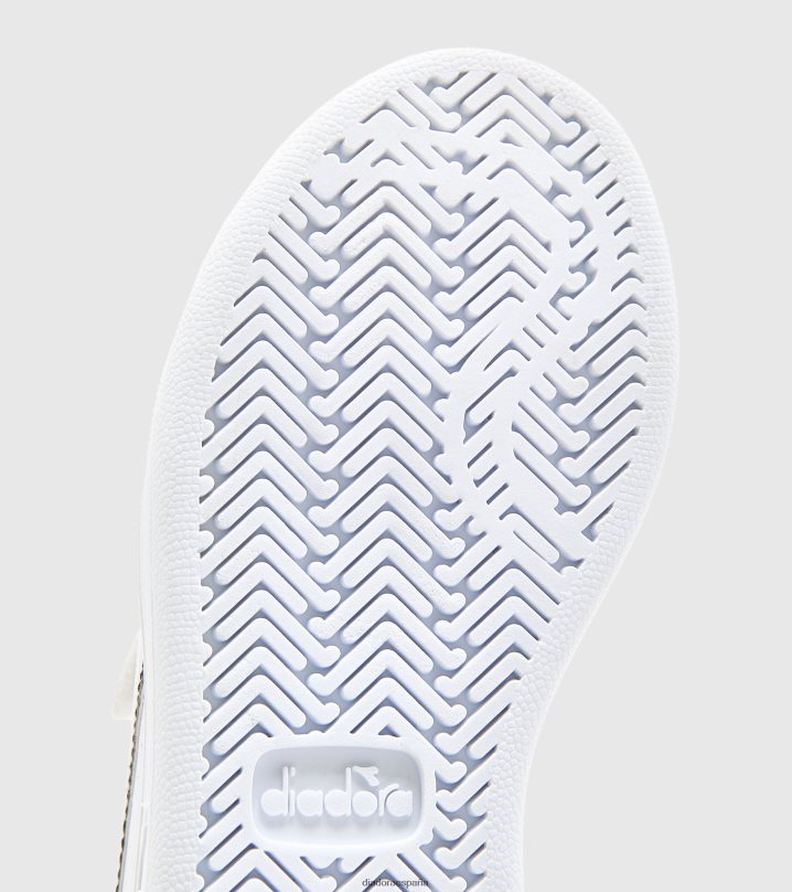 juego p p p 8T8H4Z883 blanco negro niños Diadora zapatos