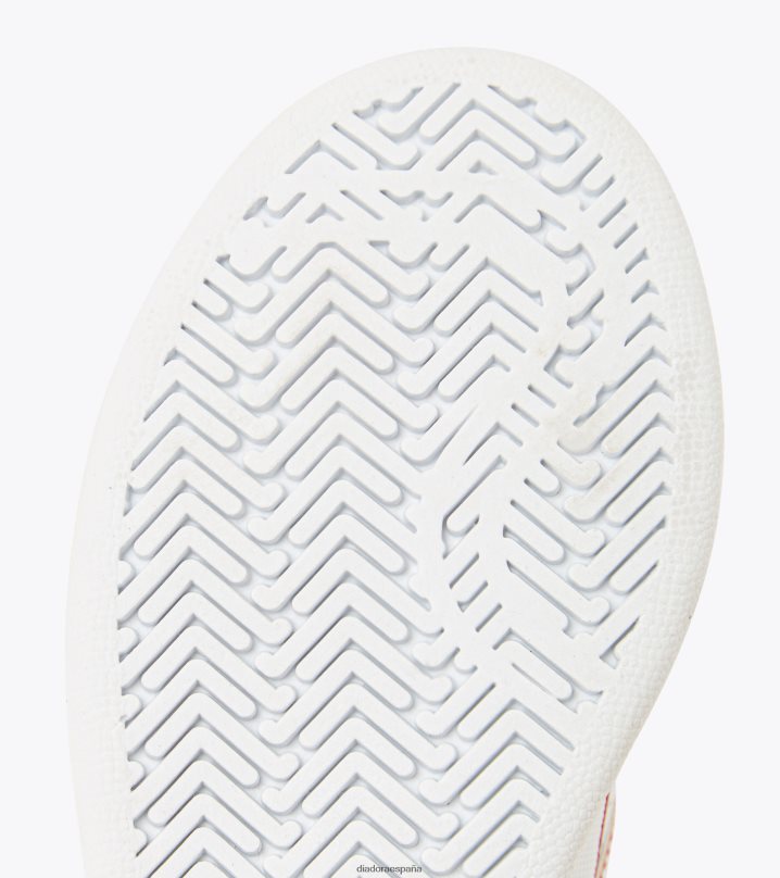 juego p p p 8T8H4Z884 blanco/rojo agridulce niños Diadora zapatos