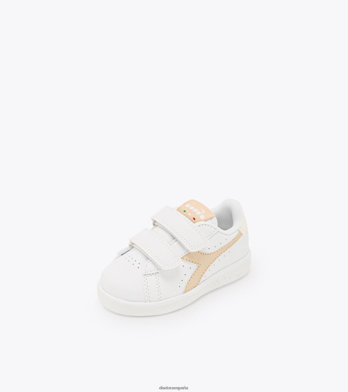 juego p td 8T8H4Z908 blanco/rosa susurro niños Diadora zapatos
