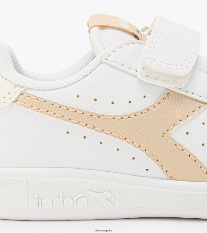 juego p td 8T8H4Z908 blanco/rosa susurro niños Diadora zapatos