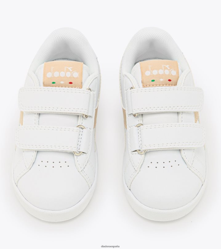 juego p td 8T8H4Z908 blanco/rosa susurro niños Diadora zapatos