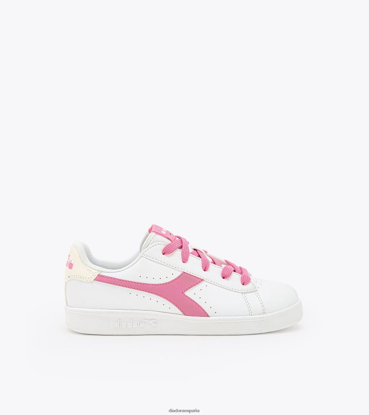 juego pgs 8T8H4Z842 clavel blanco/rosa niños Diadora zapatos