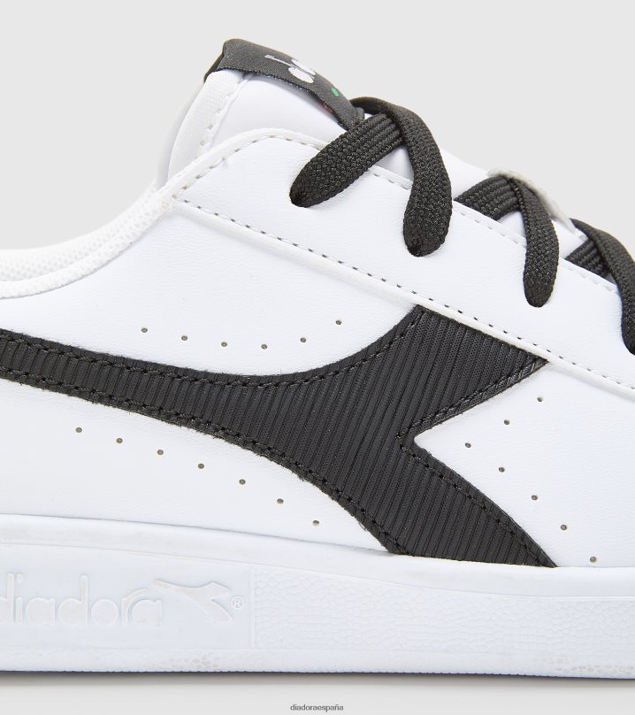 juego pgs 8T8H4Z843 blanco negro niños Diadora zapatos