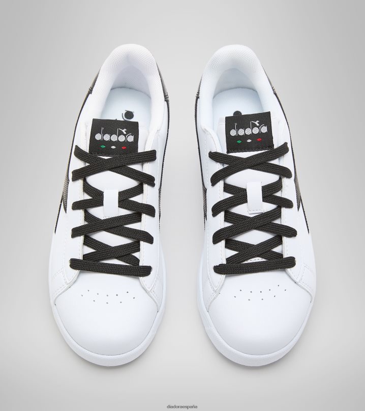 juego pgs 8T8H4Z843 blanco negro niños Diadora zapatos
