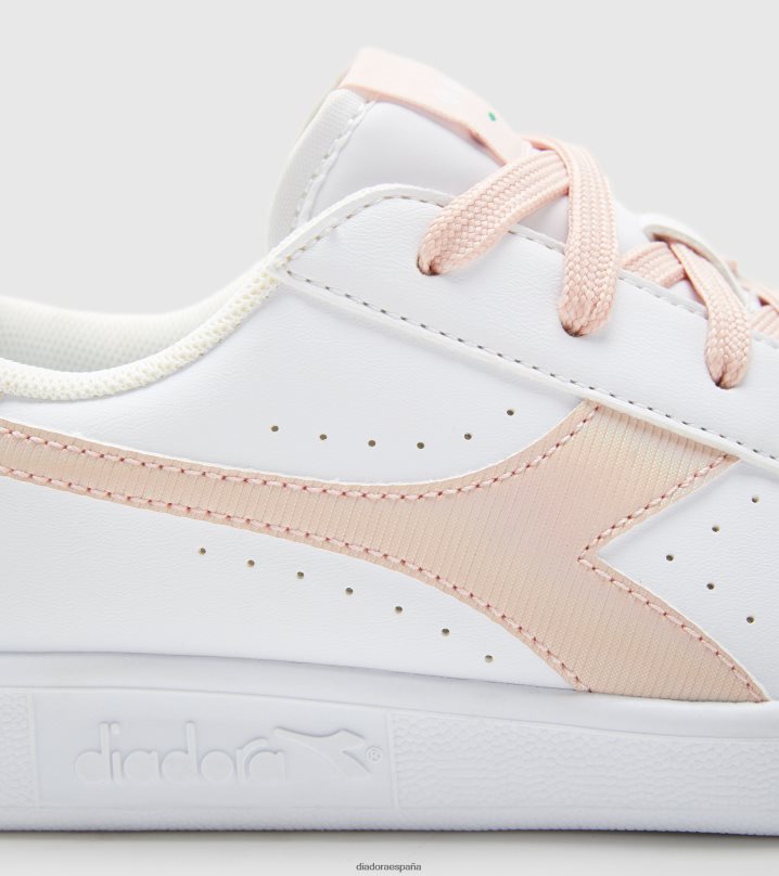 juego pgs 8T8H4Z844 látigo blanco/melocotón niños Diadora zapatos