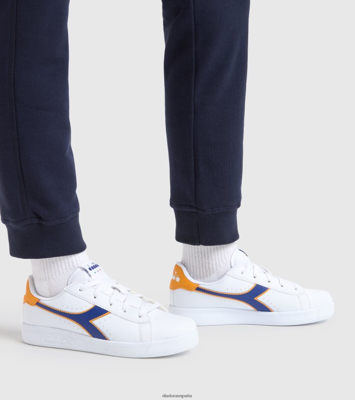 juego pgs 8T8H4Z848 cuarzo blanco/azul niños Diadora zapatos