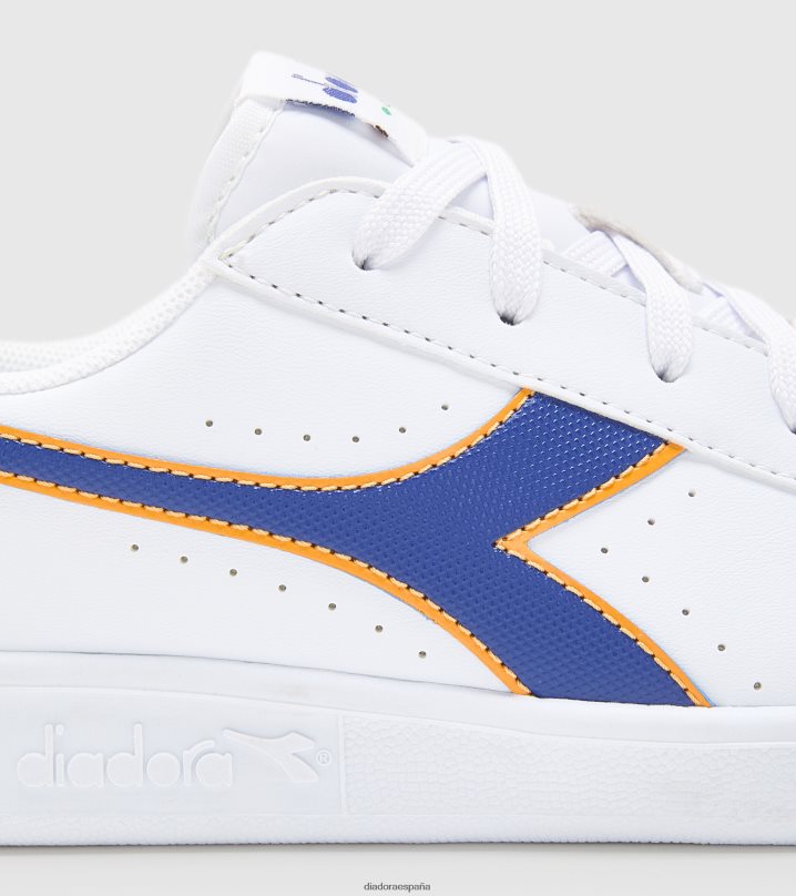 juego pgs 8T8H4Z848 cuarzo blanco/azul niños Diadora zapatos