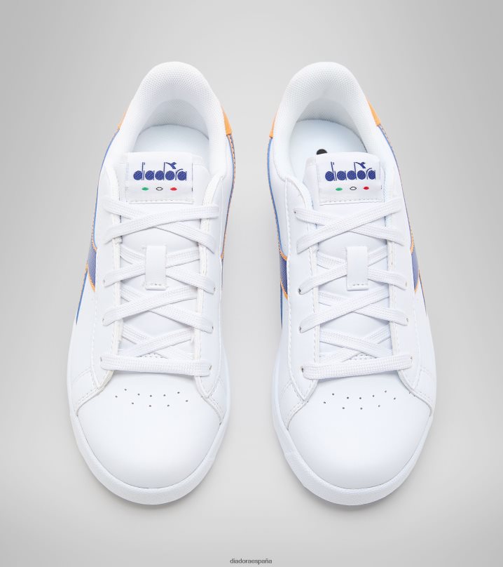 juego pgs 8T8H4Z848 cuarzo blanco/azul niños Diadora zapatos