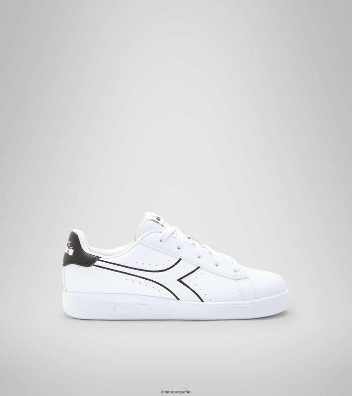 juego pgs 8T8H4Z849 blanco negro niños Diadora zapatos