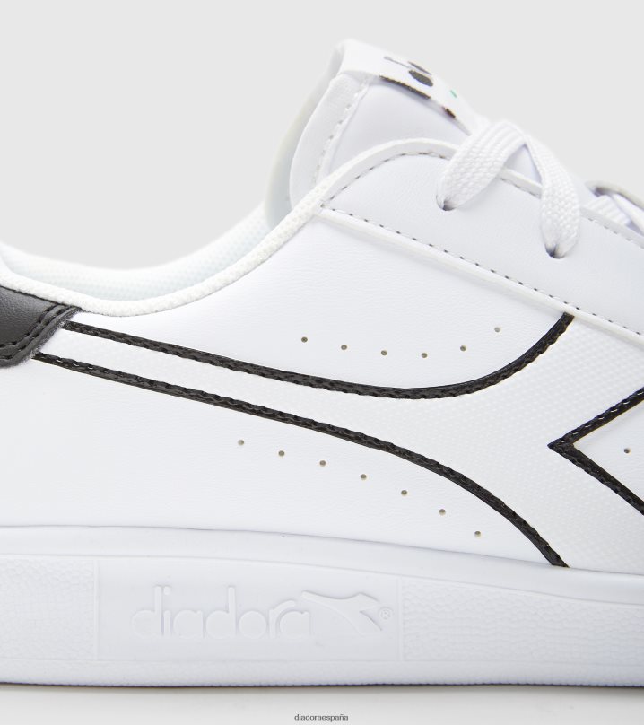 juego pgs 8T8H4Z849 blanco negro niños Diadora zapatos