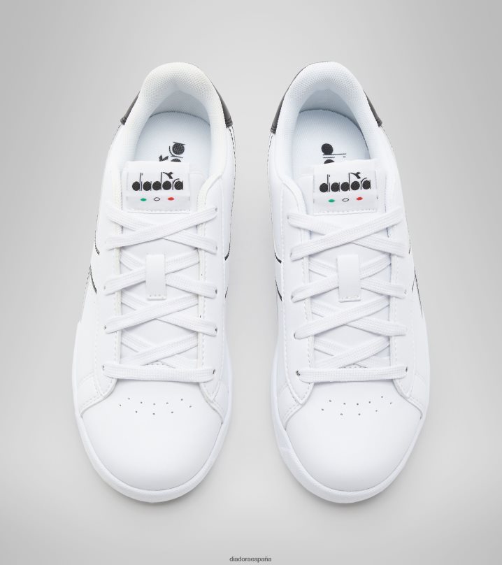 juego pgs 8T8H4Z849 blanco negro niños Diadora zapatos