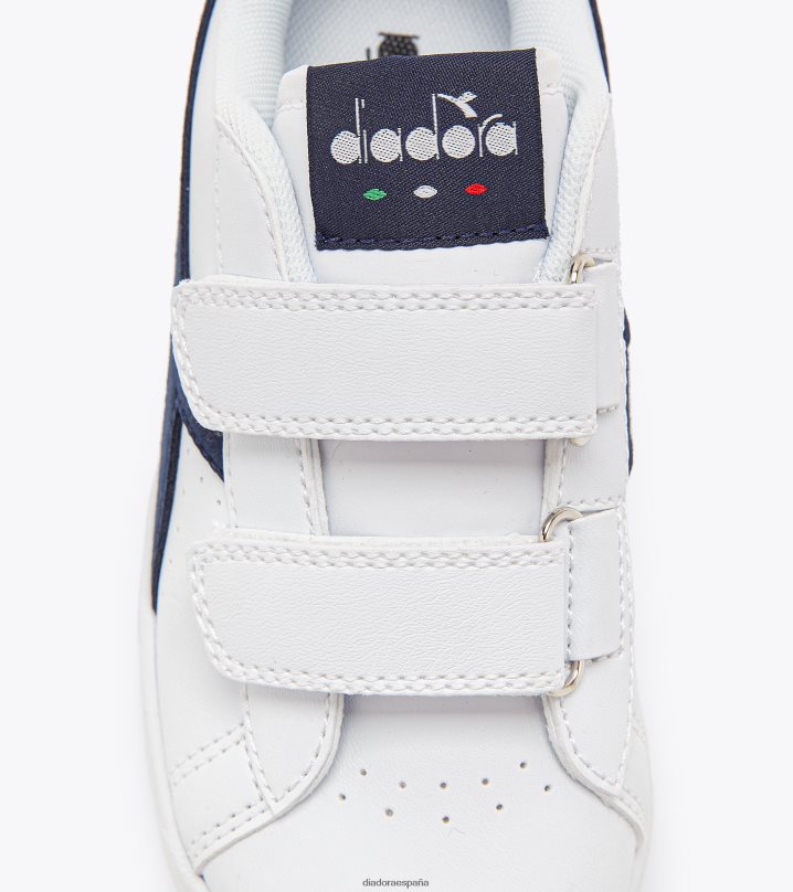 juego ritmo as pd 8T8H4Z896 blanco/chaquetón niños Diadora zapatos