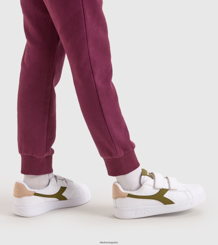 juego ritmo as pd 8T8H4Z898 blanco/aguacate niños Diadora zapatos