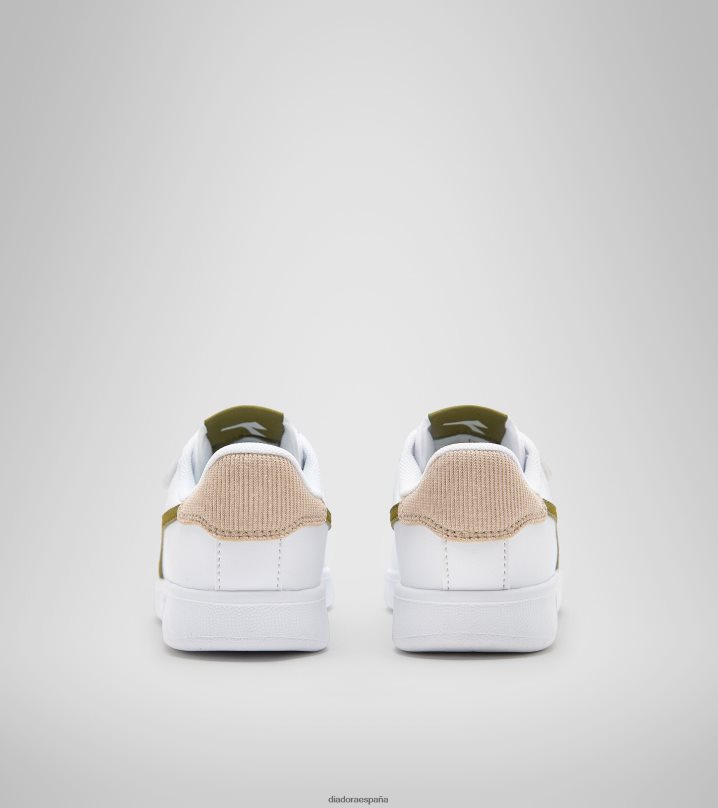 juego ritmo as pd 8T8H4Z898 blanco/aguacate niños Diadora zapatos