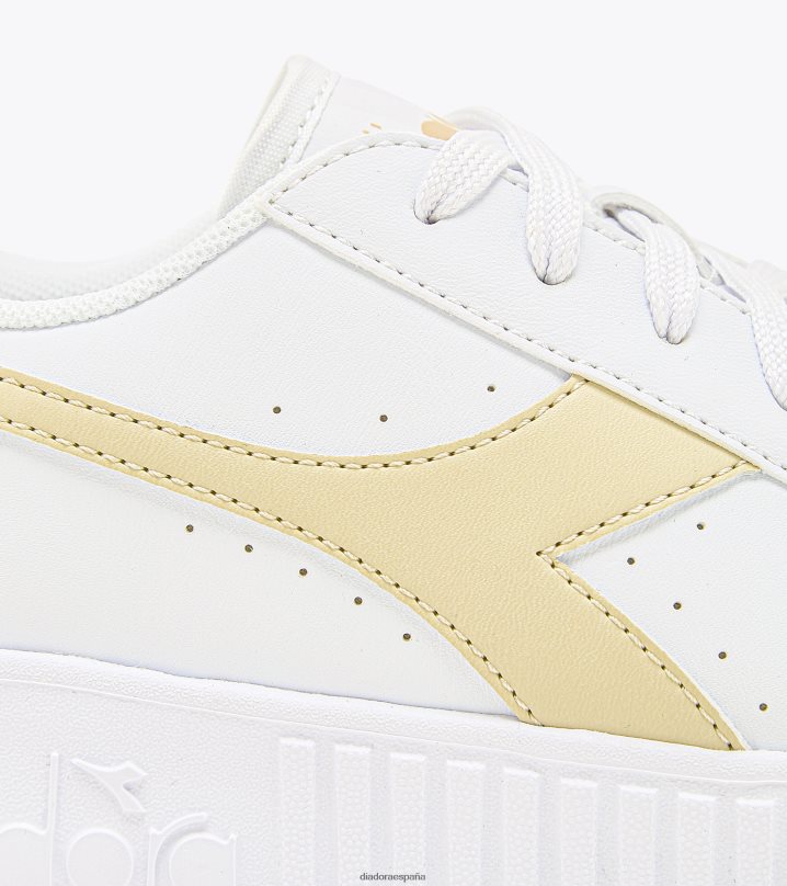 paso del juego gs 8T8H4Z804 blanco/gris humo niños Diadora zapatos