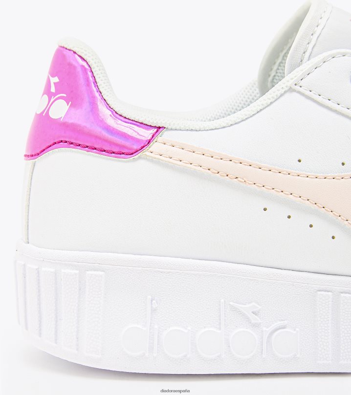 paso del juego gs 8T8H4Z805 blanco/robinia violeta niños Diadora zapatos