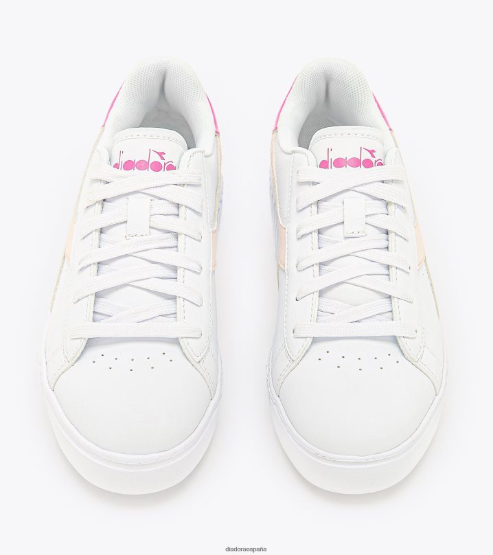 paso del juego gs 8T8H4Z805 blanco/robinia violeta niños Diadora zapatos