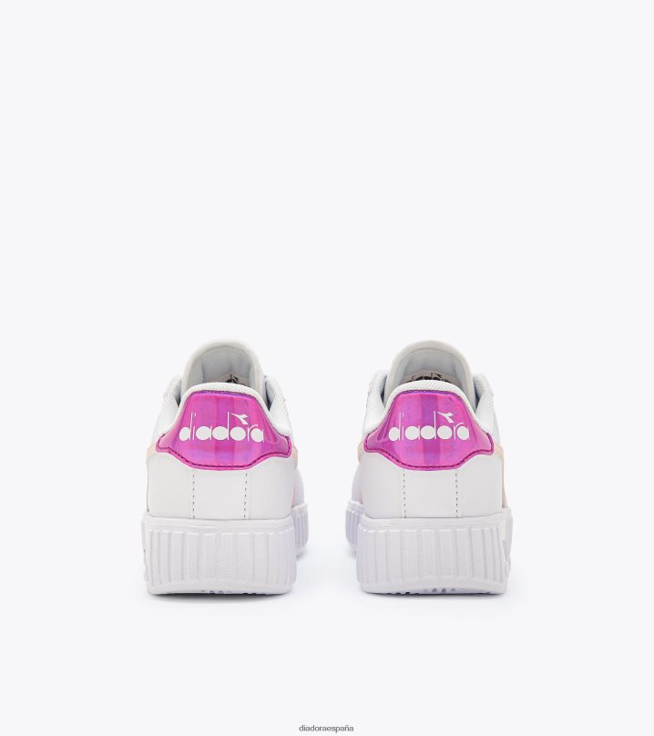 paso del juego pd 8T8H4Z807 blanco/robinia violeta niños Diadora zapatos