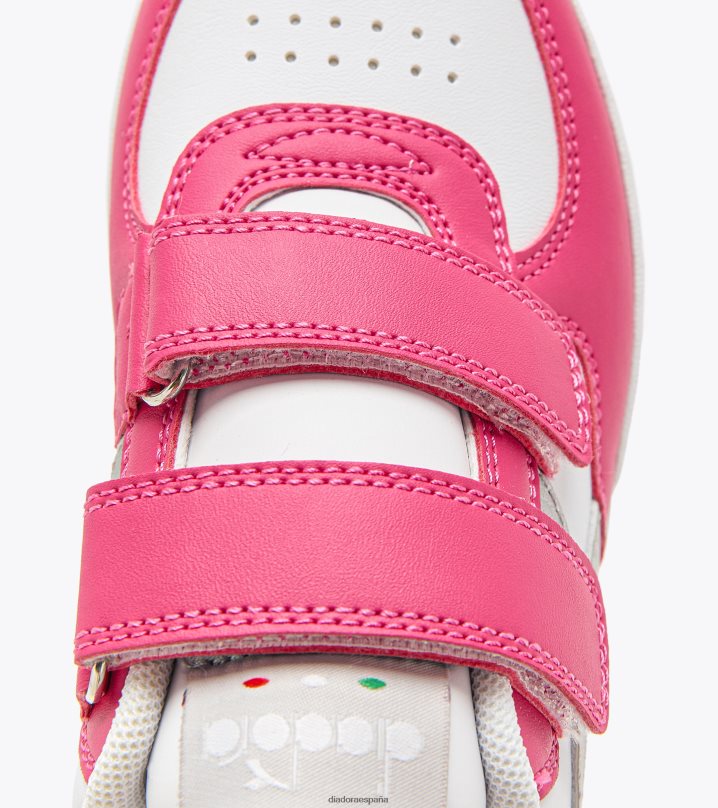 raptor baja ps 8T8H4Z836 milenrama rosa/plata niños Diadora zapatos