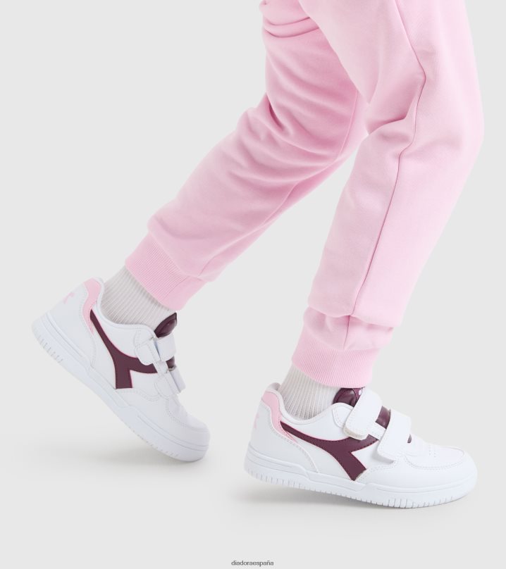 raptor baja ps 8T8H4Z840 vino blanco/uva niños Diadora zapatos