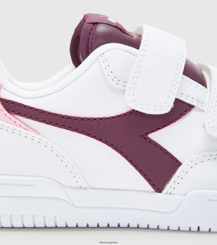 raptor baja ps 8T8H4Z840 vino blanco/uva niños Diadora zapatos
